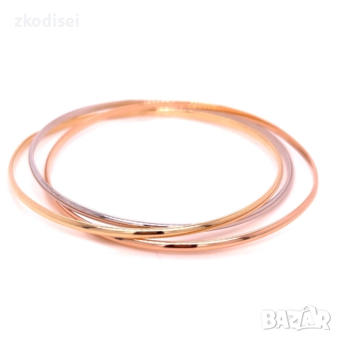 Златна дамска гривна 9,28гр. 14кр. проба:585 модел:34508-1, снимка 2 - Гривни - 52456304