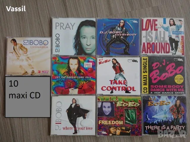 CD албуми и maxi CD DJ BOBO подбрана колекция на компакт диск, снимка 5 - CD дискове - 49351233