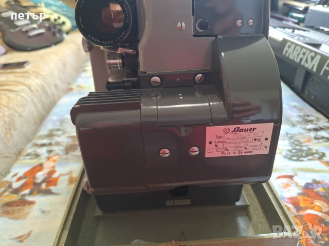 Немска кино машина  Bauer, снимка 7 - Плейъри, домашно кино, прожектори - 50749757