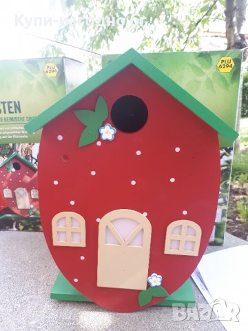Декоративни къщички за птици - LivingGarder с лек дефект! , снимка 1