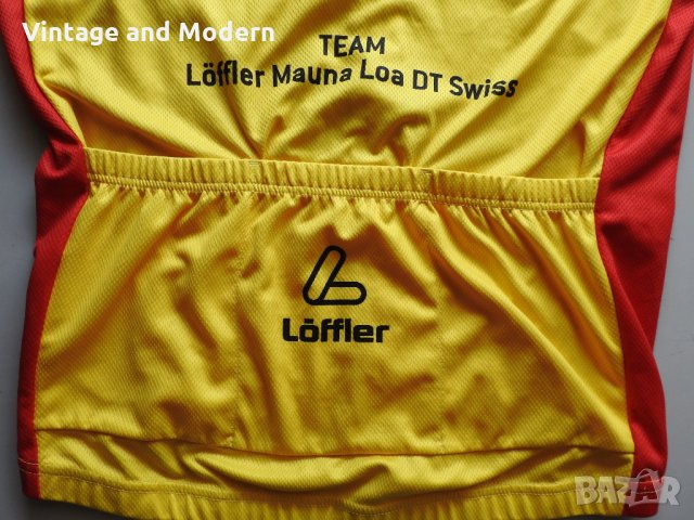 LOFFLER колоездачна тениска джърси 48/S, отлична, снимка 9 - Спортни дрехи, екипи - 34061125