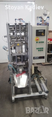 Двуканална пакетираща машина за гъсти течности,мед,кетчуп,горчица,дресинг. , снимка 1