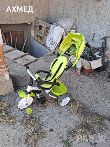 Lorelli - Триколка с родителски контрол Matrix EVA гуми Светлозелена Lorelli - Триколка с родителск, снимка 5 - Детски велосипеди, триколки и коли - 50866499