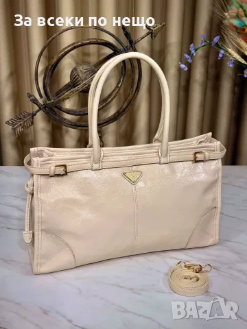 Prada Дамска Чанта С Къса И Дълга Дръжка Прада - Различни Цветове Код SEM-455, снимка 5 - Чанти - 55871457