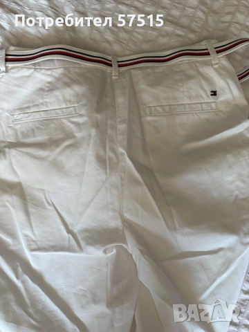 Нов Tommy Hilfiger бял панталон, снимка 5 - Панталони - 55960100