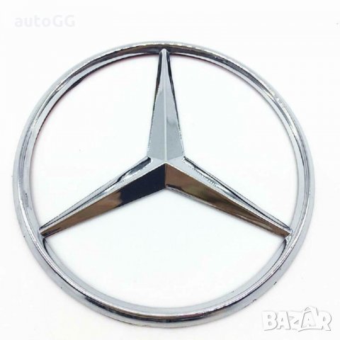 Задна емблема за Мерцедес/Mercedes-Benz 70/85/90/105мм, снимка 1 - Аксесоари и консумативи - 31464609