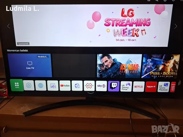Телевизор LG 43UP78006LB – 43" 4K UHD Smart TV, снимка 2 - Телевизори - 56244616