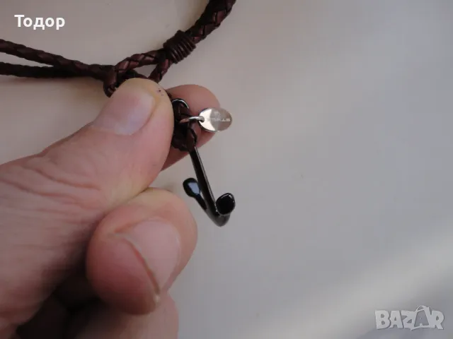 Страхотно колие бижу котва Lotus, снимка 7 - Колиета, медальони, синджири - 49633401