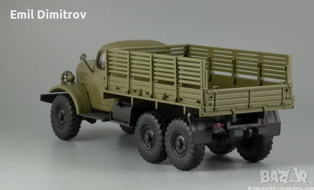 Колекционерско моделче на ЗИЛ-157 в мащаб 1:43, снимка 13 - Колекции - 49278553