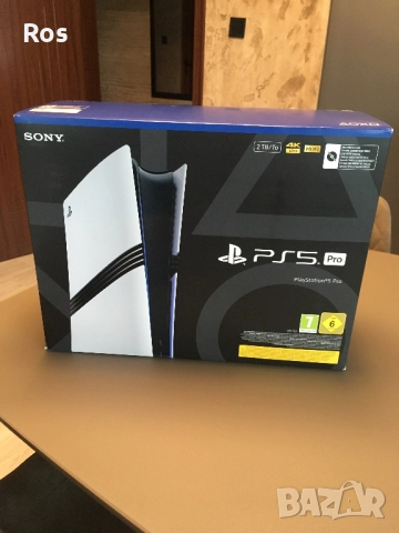  PlayStation 5 Pro(2TB SSD)  Ново – моделът с подобрена производителност,