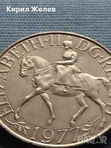 Монета 1977г. Великобритания 25г. Управление на Елизабет втора 18800, снимка 8 - Нумизматика и бонистика - 42711824