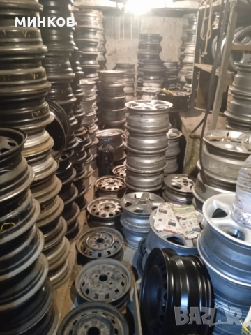 Джанти железни и алуминиеви. Резервни гуми бандажки . Гуми всякакви размери от 12 до 20цола , снимка 3 - Части - 52716803