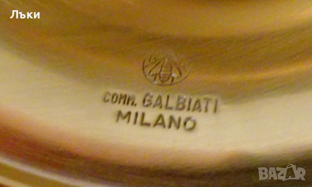 Бронзова фруктиера,плато Guido Galbiati., снимка 11 - Антикварни и старинни предмети - 42340869