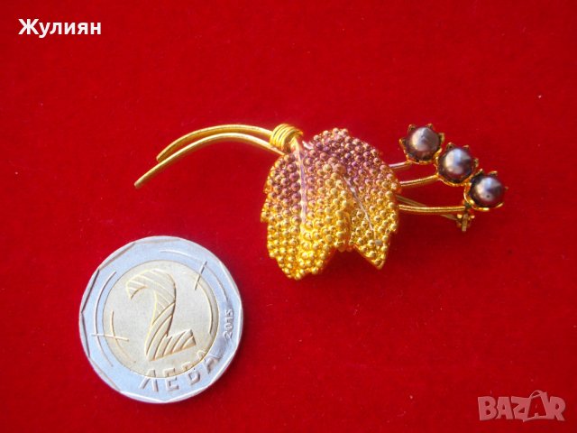 СТАРА БРОШКА, снимка 5 - Антикварни и старинни предмети - 37918879