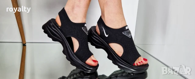 Nike черни дамски сандали , снимка 9 - Сандали - 51224932