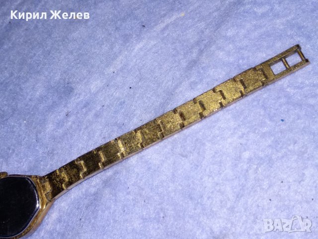 Ambre QUARTZ ПОЗЛАТЕН ДАМСКИ КВАРЦОВ МАРКОВ ВИНТИДЖ ЧАСОВНИК ТИП ГРИВНА 37205, снимка 11 - Дамски - 40196518