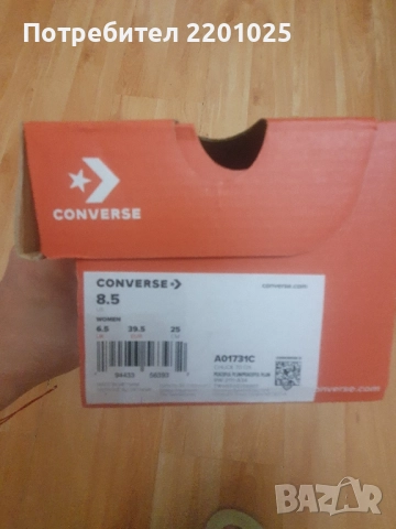 Дамски кецове Converse , снимка 5 - Кецове - 51813565