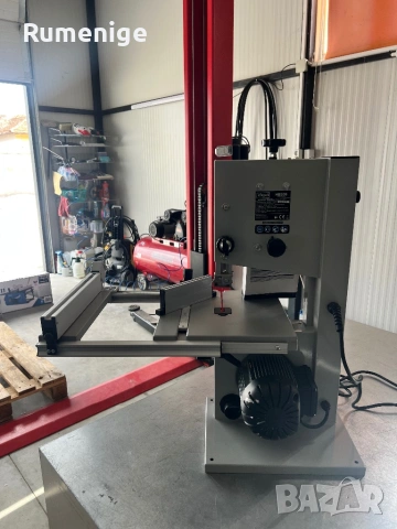 Банциг дърводелски Scheppach HBS30 -350W, 1400mm, снимка 6 - Други инструменти - 53903024