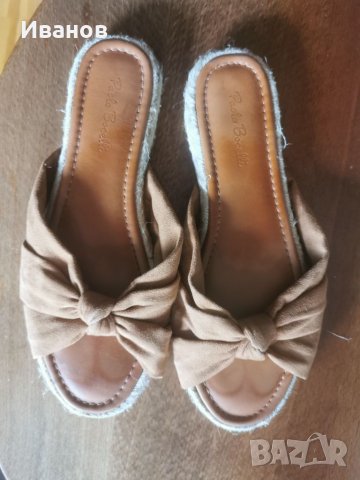  чехли велур Paolo Boticelli 