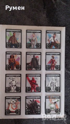 Карти за колекция Междузвездни войни, снимка 4 - Колекции - 49007561