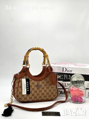 Дамска чанта Gucci - Налични различни цветове Код D911, снимка 2 - Чанти - 47309461