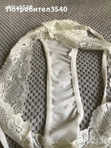 Черни и бели дамски бикини с дантела, снимка 16 - Бельо - 37730177