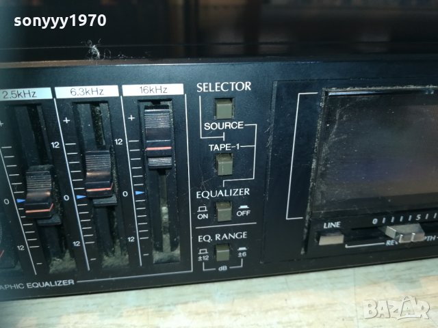 sansui rg-700 graphic equalizer-made in japan 1110201115, снимка 12 - Ресийвъри, усилватели, смесителни пултове - 30378036