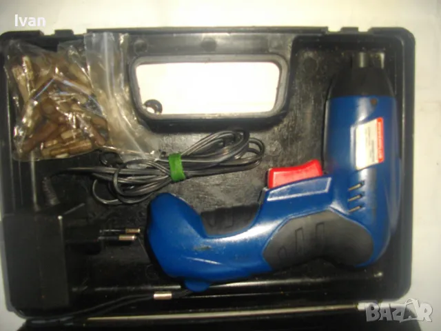 БЕЛГИЙСКИ ОРИГИНАЛЕН АКУМУЛАТОРЕН МИНИ ВИНТОВЕРТ ПЪЛЕН КОМПЛЕКТ 3,6V Li-ion POWER PLUS, снимка 6 - Винтоверти - 49048039