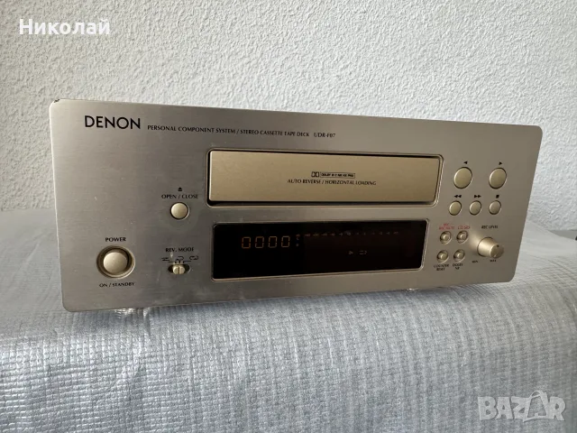DENON UDR-F07 РЕВЕРС КАСЕТЕН ДЕК, снимка 2 - Декове - 56088433