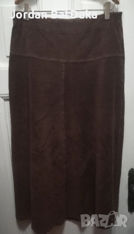 Дълга джинсова пола