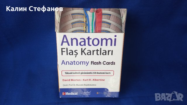Учебни карти анатомия ANATOMI FLAS KARTLARI медицина турско издадетлство, снимка 2 - Ученически пособия, канцеларски материали - 42759044
