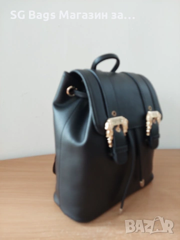 Versace дамска чанта тип раница дамска раница дамска раничка код 218, снимка 9 - Раници - 43945960