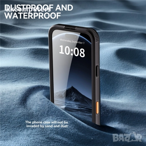 Водоустойчив калъф REDPEPPER за iPhone 17 Pro Max – IP68 защита и MagSafe съвместимост, 3 цвята, снимка 11 - Калъфи, кейсове - 52165211