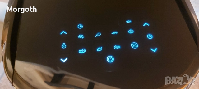 Еърфрайер/Airfryer S-Max Germany 8 литра + подарък, снимка 4 - Мултикукъри - 52343797