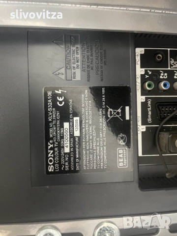 Телевизор Сони Sony klv-s32a10e , снимка 6 - Телевизори - 52090766