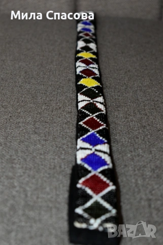 Мънистен колан за народна носия, снимка 5 - Колани - 54248957