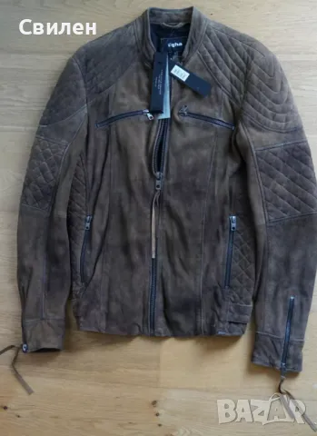 Tigha мъжко кожено яке М, снимка 1