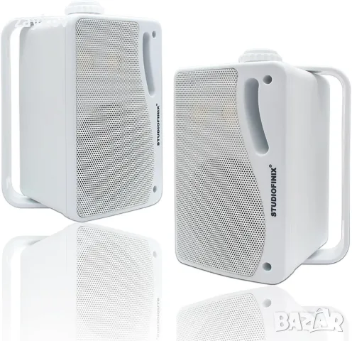 STUDIOFINIX 3.5-инчови външни Bluetooth високоговорители, водоустойчиви