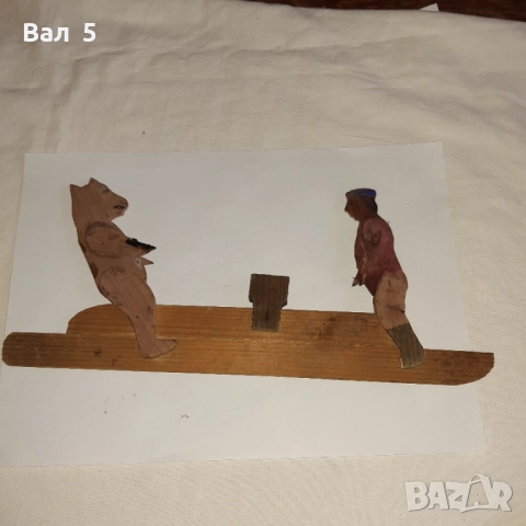Много стара дървена играчка, снимка 5 - Антикварни и старинни предмети - 51987876