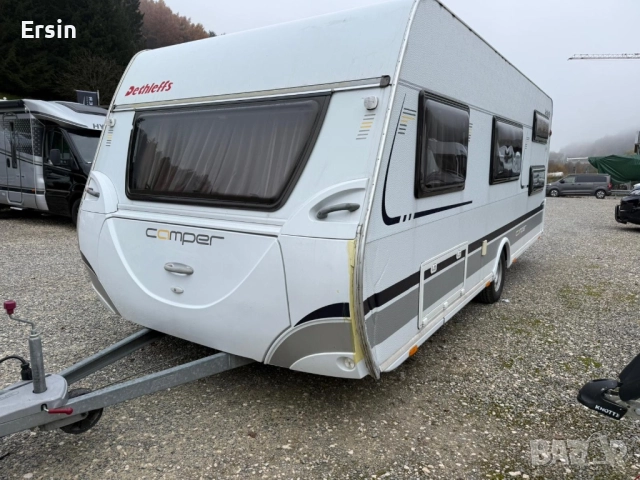 Каравана Dethleffs 550 TK Година : 2011 Спални места : 4+1 , снимка 2 - Каравани и кемпери - 52171598