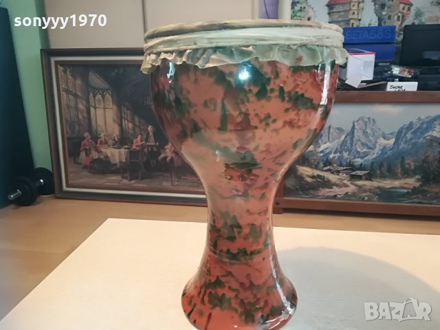 КЕРАМИЧНА ТАРАМБУКА-40Х24СМ, снимка 5 - Колекции - 29233904