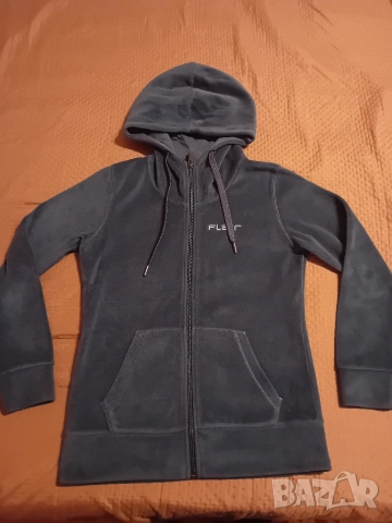 Тъмно син поларен суичър Flair, снимка 2 - Суичъри - 52795125