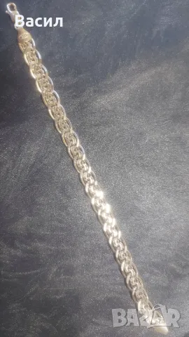 СРЕБЪРНА ГРИВНА УНИСЕКС, снимка 4 - Гривни - 48653001