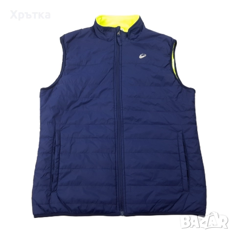 Asics Reversible Vest - Оригинален мъжки елек с две лица р-р M, снимка 8 - Якета - 52829398