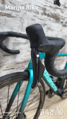 Карбонов шосеен велосипед Bianchi Specialissima Pro Disc Ultegra Di2 Fulcrum | 50, снимка 16 - Велосипеди - 52583130