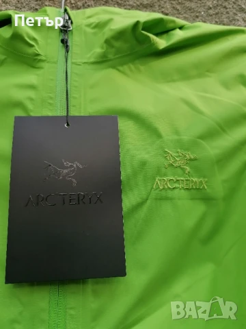 Продавам чисто ново зелено дамско яке с висока водоустойчивост - мембрана Arc'teryx , снимка 6 - Якета - 51170622