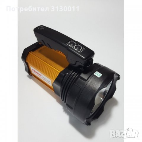 Нов фенер LED DAT 398 ip65 НАЙ-МОЩНИЯ прожектор влагоустойчив, снимка 12 - Друга електроника - 33732968