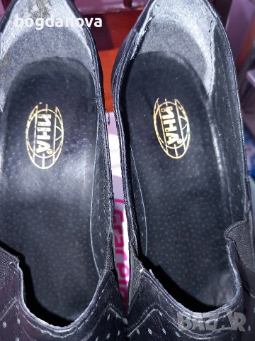 Нови български затворени обувки от естествена кожа, снимка 2 - Дамски обувки на ток - 53986189
