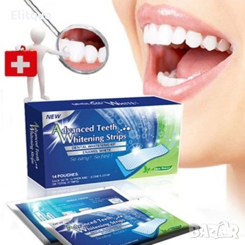 Избелващи ленти за зъби Advanced Teeth Whitening Strips, снимка 3 - Други - 52889027