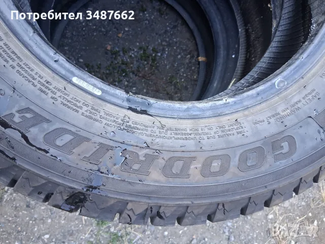 205 65 16 GOODRICH 2бр зимни дот 2023г , снимка 4 - Гуми и джанти - 56297573